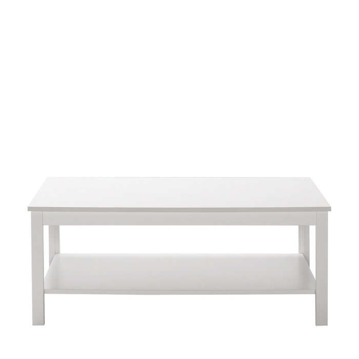 Hanah Home Mesa de centro blanca Hanah Home Mesa de centro blanca